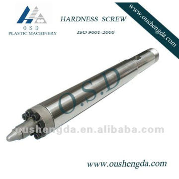 Single injection screw & barrel for plastic injection moulding machine (injection moulding screw)